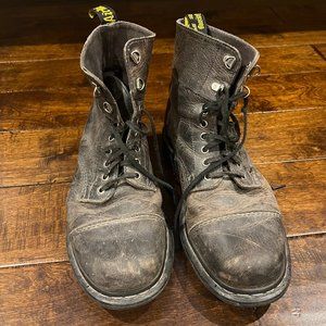 Men's Dr. Martens Brown Leather Boots Size 11